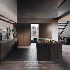 Binova кухня Bluna Metal 4.0 от Antonovich Home