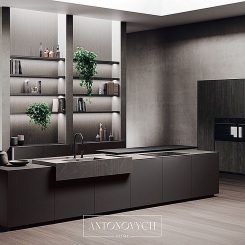 Binova кухня Vogue Legno от Antonovich Home