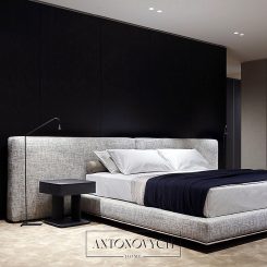 Poliform кровать и ночной столик Brera от Antonovych Home